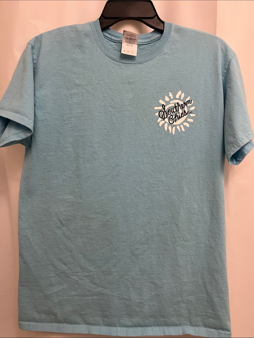 Women Light Blue Southern Chics Graphic Tee